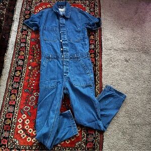 Everlane Organic Cotton Denim Easy Coveralls